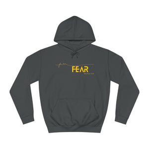 Faith Over Fear Unisex College Hoodie