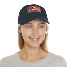 Load image into Gallery viewer, USA VET Hat with Leather Patch (Rectangle)
