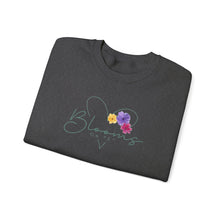 Load image into Gallery viewer, Blooming Love Unisex Crewneck Sweatshirt
