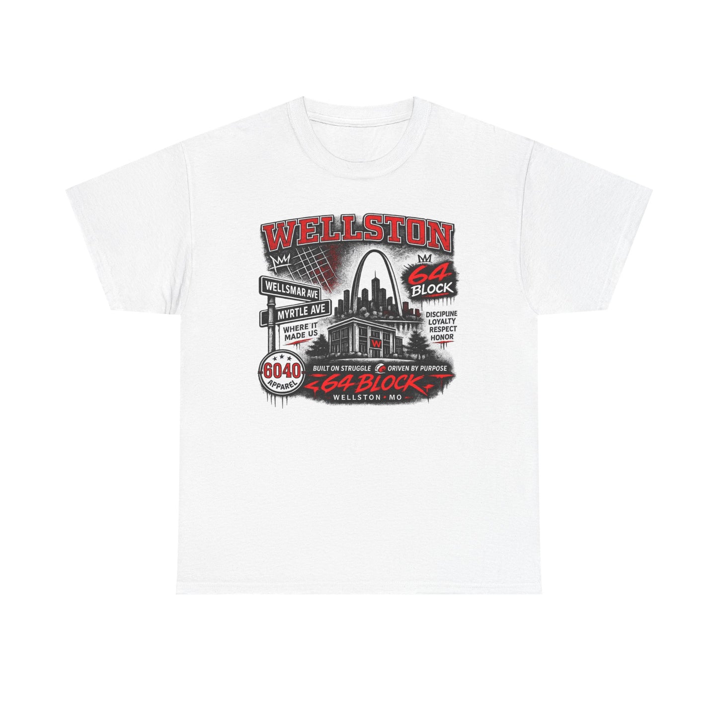 Wellston 64 Block Graphic Tee