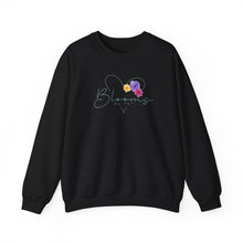 Load image into Gallery viewer, Blooming Love Unisex Crewneck Sweatshirt
