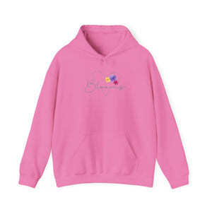 Blooming Love Unisex Heavy Blend™ Hooded Sweatshirt