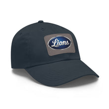 Load image into Gallery viewer, Lions Dad Hat with Leather Patch
