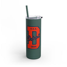 Load image into Gallery viewer, Detroit Vintage Style Tumbler - 20oz Insulated Travel Mug
