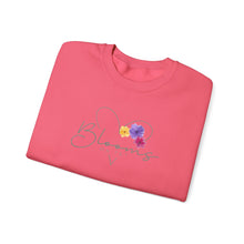Load image into Gallery viewer, Blooming Love Unisex Crewneck Sweatshirt
