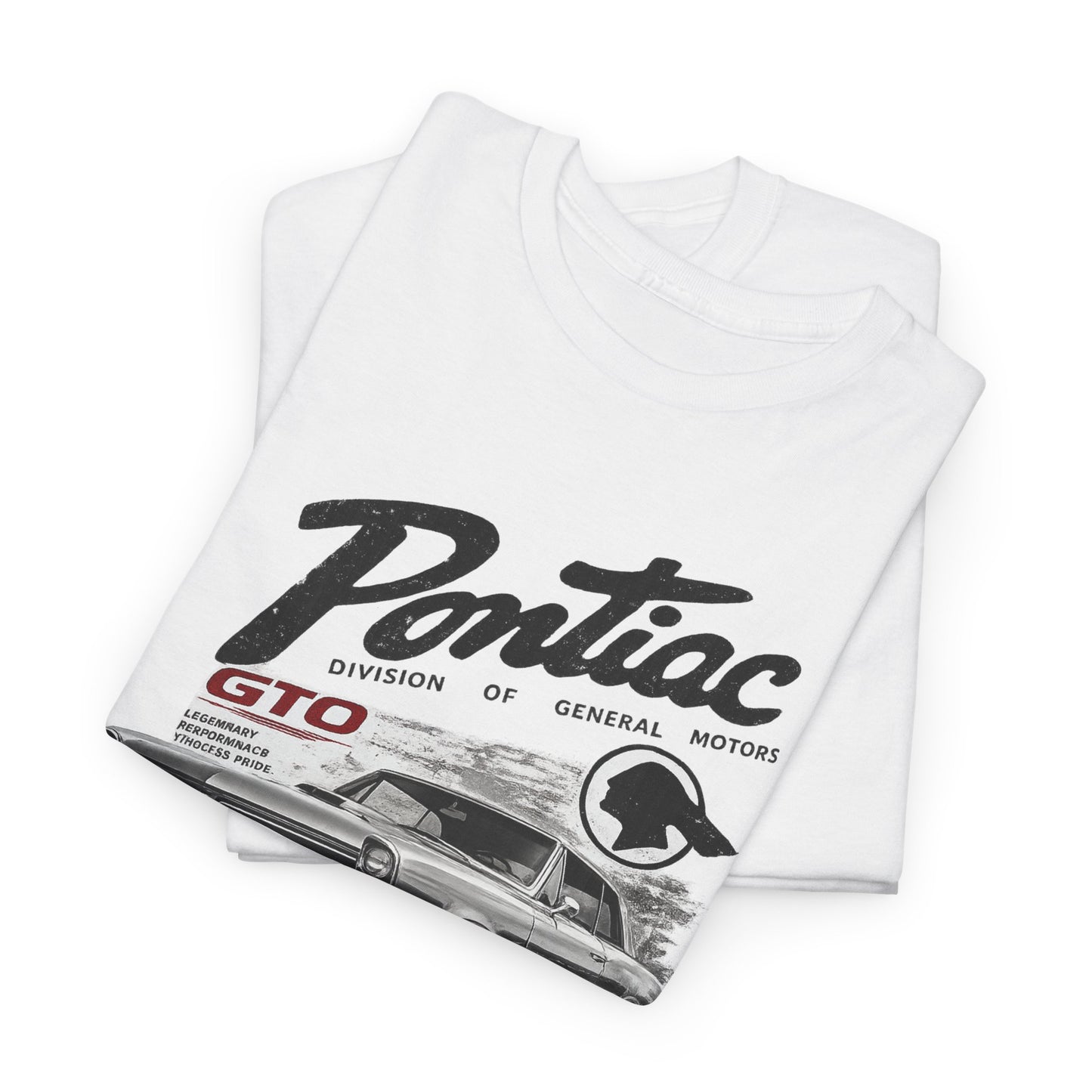 Pontiac GTO Classic Car Tee — Vintage Muscle Car Graphic T-Shirt