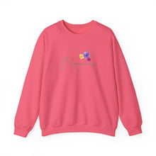 Load image into Gallery viewer, Blooming Love Unisex Crewneck Sweatshirt
