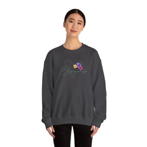 Blooming Love Unisex Crewneck Sweatshirt