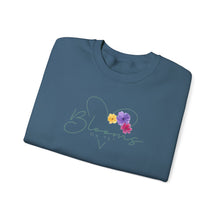 Load image into Gallery viewer, Blooming Love Unisex Crewneck Sweatshirt
