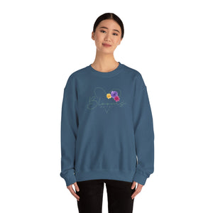 Blooming Love Unisex Crewneck Sweatshirt