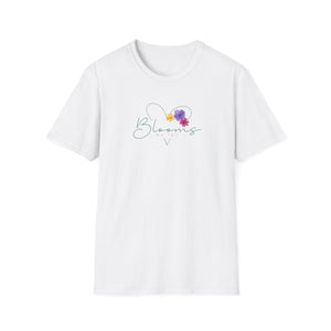 Blooms Floral Unisex Softstyle T-Shirt - Perfect for Spring Celebrations