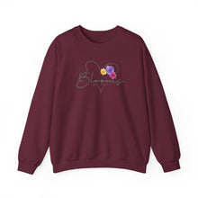 Load image into Gallery viewer, Blooming Love Unisex Crewneck Sweatshirt
