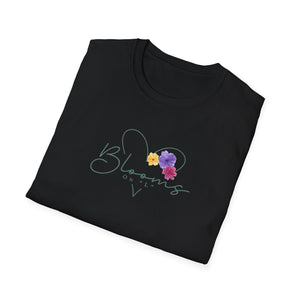 Blooms Floral Unisex Softstyle T-Shirt - Perfect for Spring Celebrations