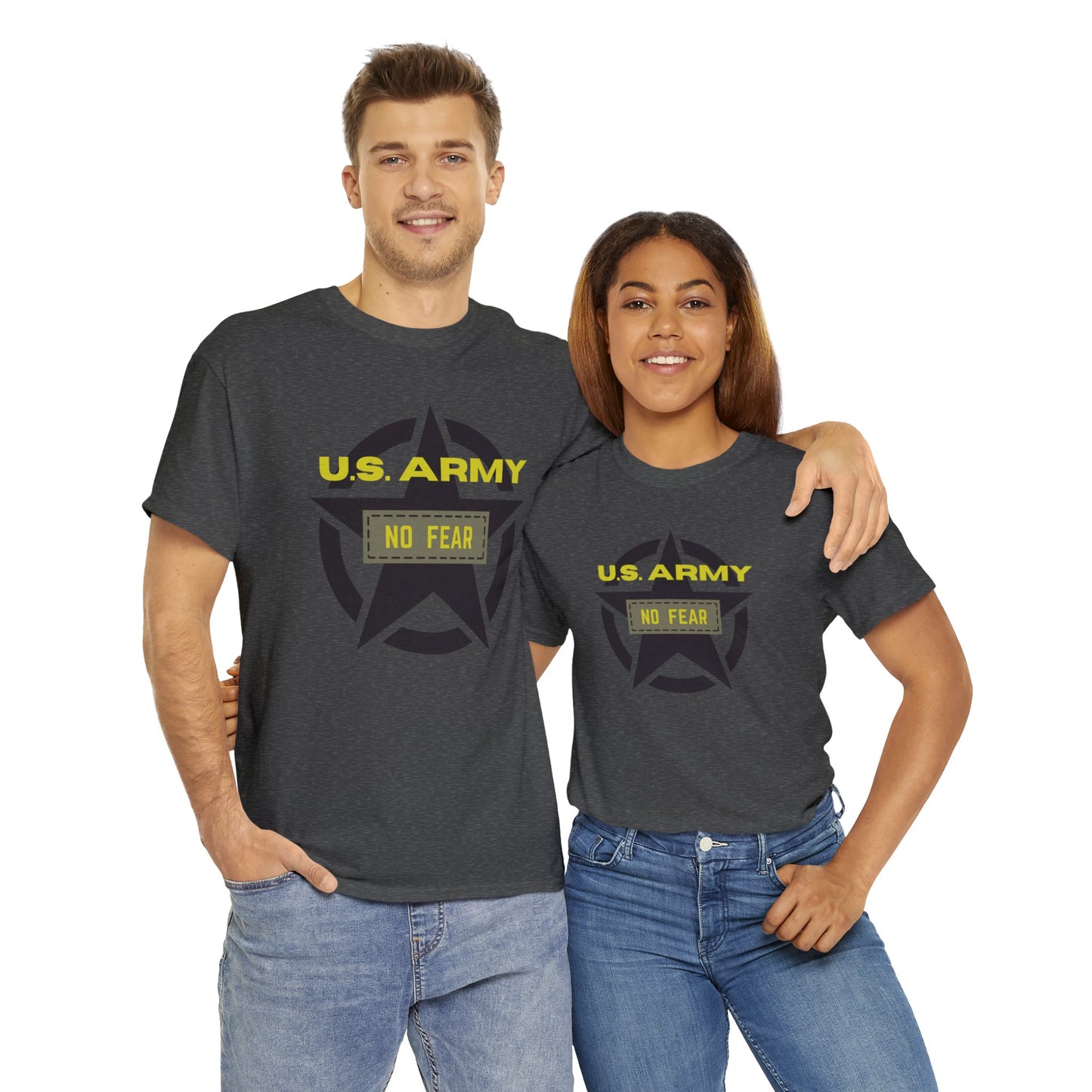 US ARMY Unisex Heavy Cotton Tee