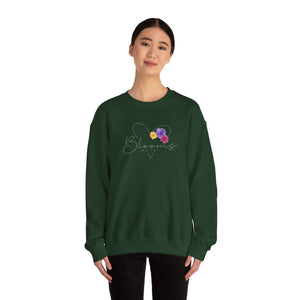 Blooming Love Unisex Crewneck Sweatshirt