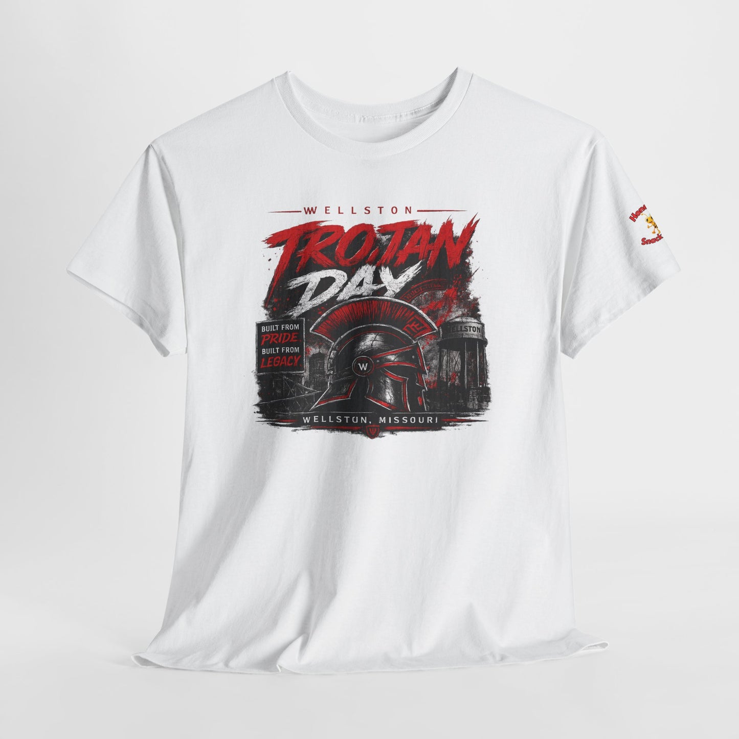 Trojan Day 2026 T-Shirt – School Spirit Helmet Graphic Tee