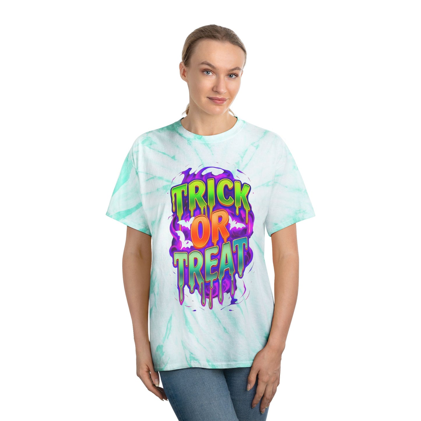 Trick or Treat Tie-Dye Tee