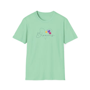Blooms Floral Unisex Softstyle T-Shirt - Perfect for Spring Celebrations