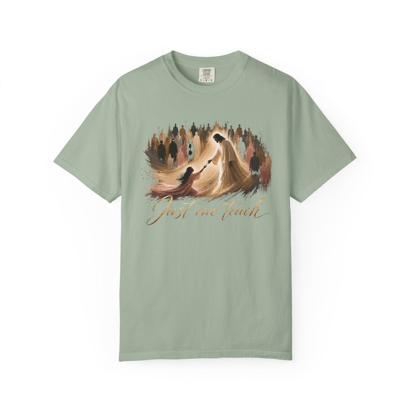 Just One Touch T‑Shirt — Horse Rider Silhouette Graphic Tee