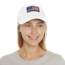 Load image into Gallery viewer, USA VET Hat with Leather Patch (Rectangle)
