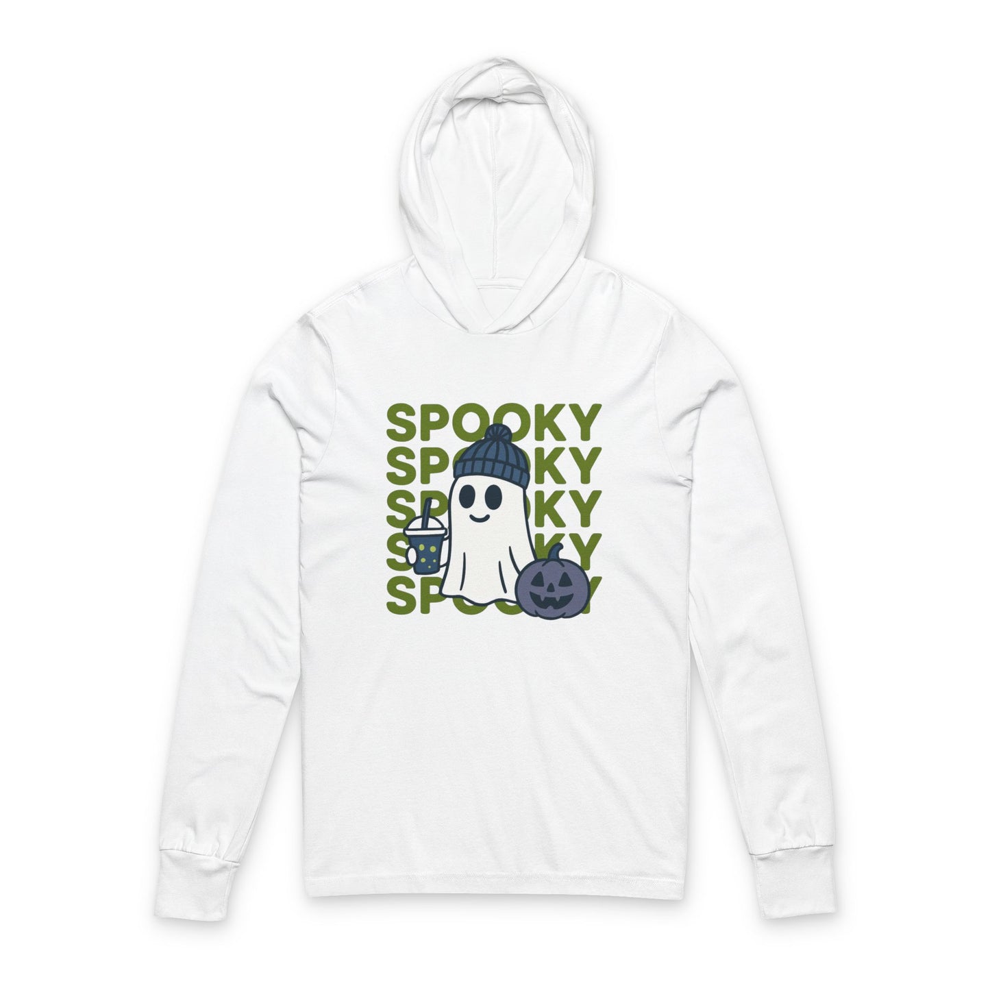 Spooky Ghost Hooded Tee