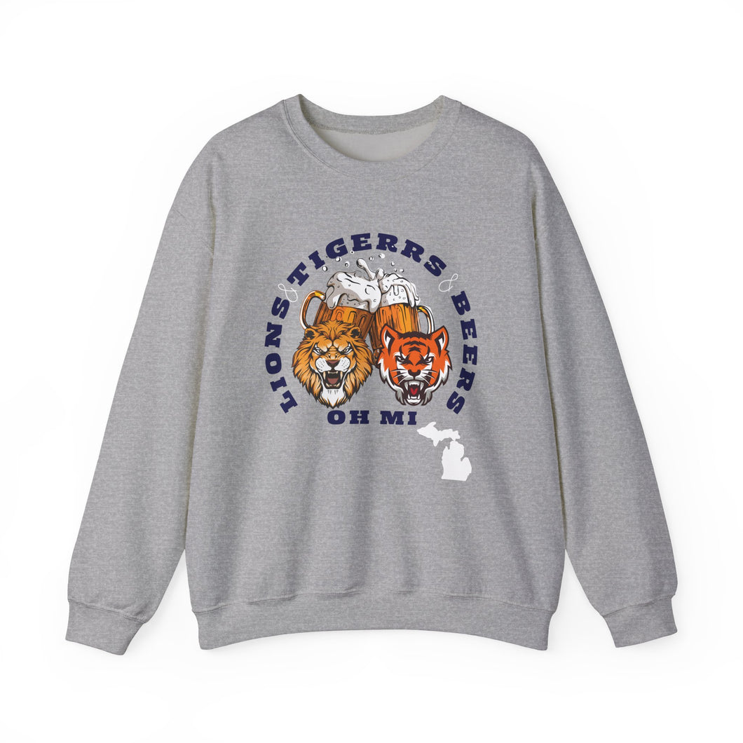 Lions, Tigers, & Beers Sweatshirt