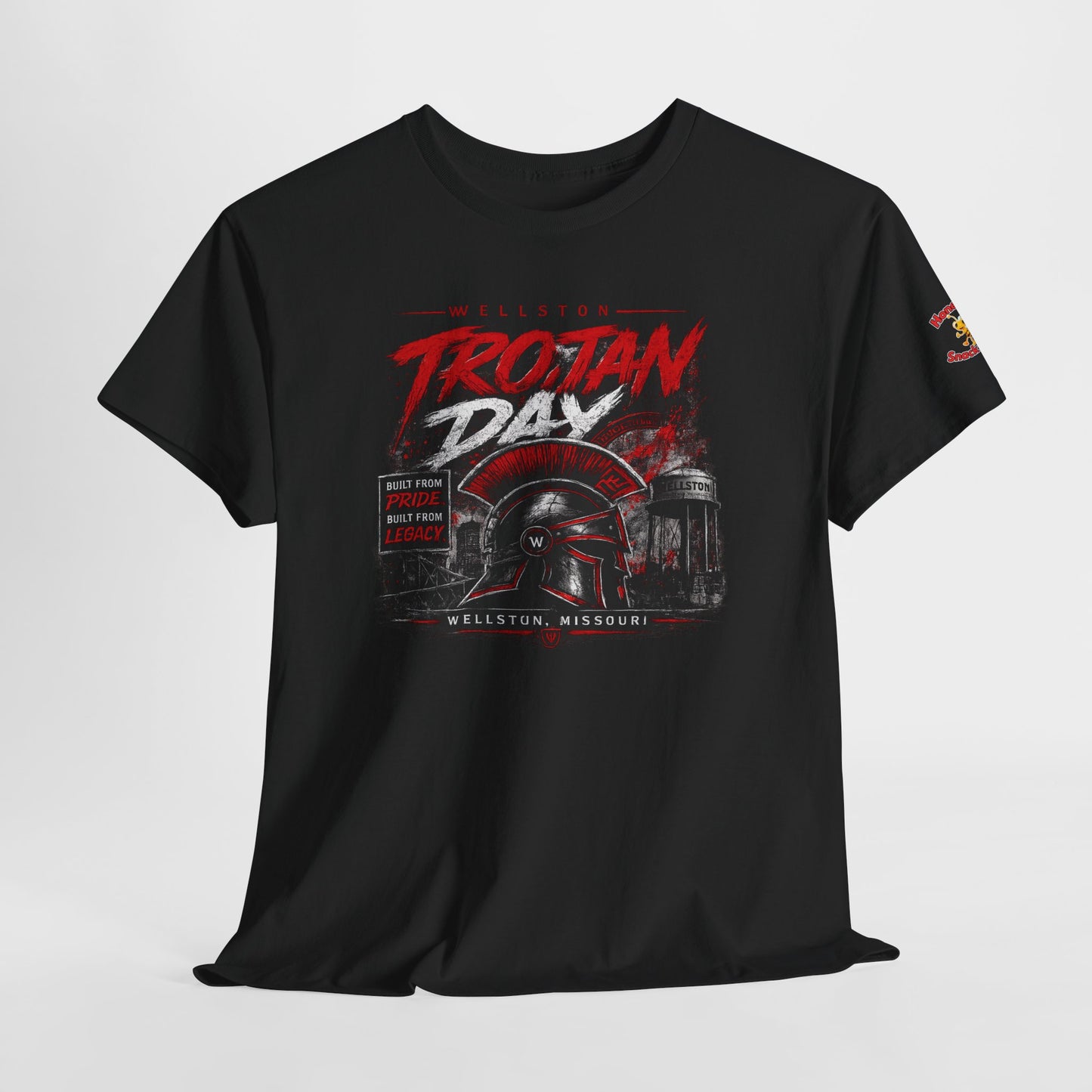 Trojan Day 2026 T-Shirt – School Spirit Helmet Graphic Tee