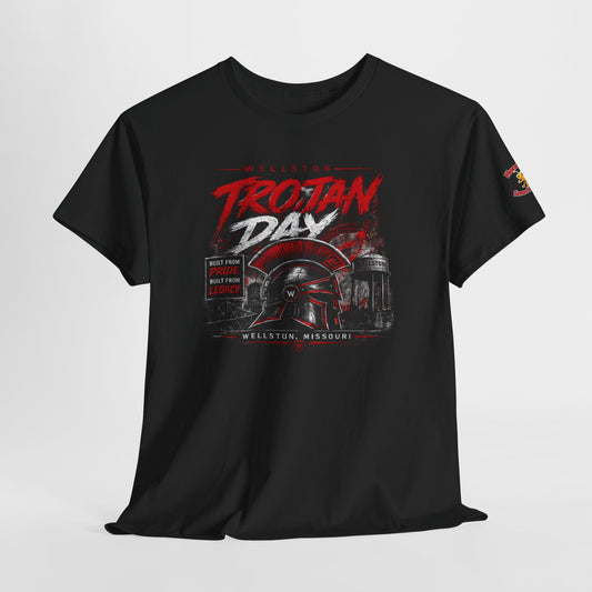 Trojan Day 2026 T-Shirt – School Spirit Helmet Graphic Tee