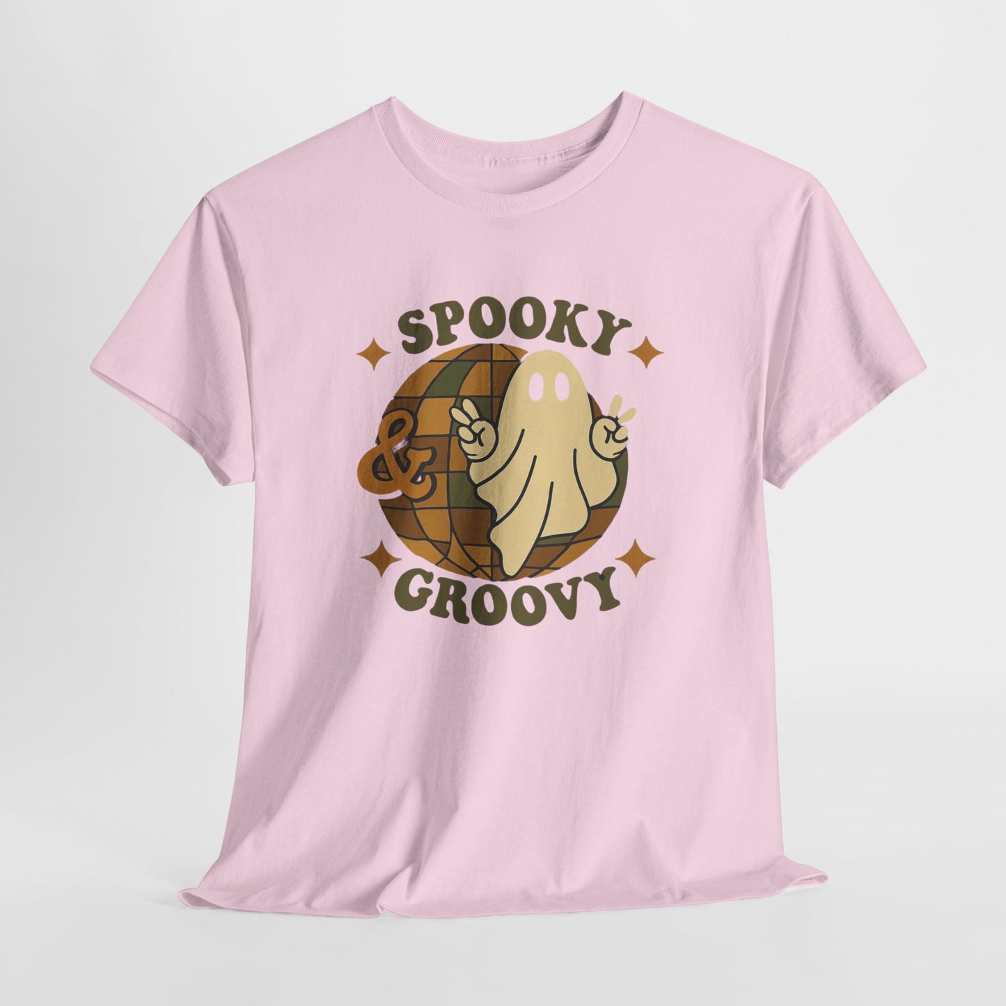Spooky & Groovy Unisex Heavy Cotton Tee