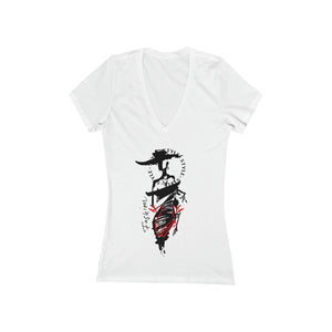 Style II Jersey Short Sleeve Deep V-Neck Tee