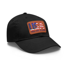 Load image into Gallery viewer, USA VET Hat with Leather Patch (Rectangle)
