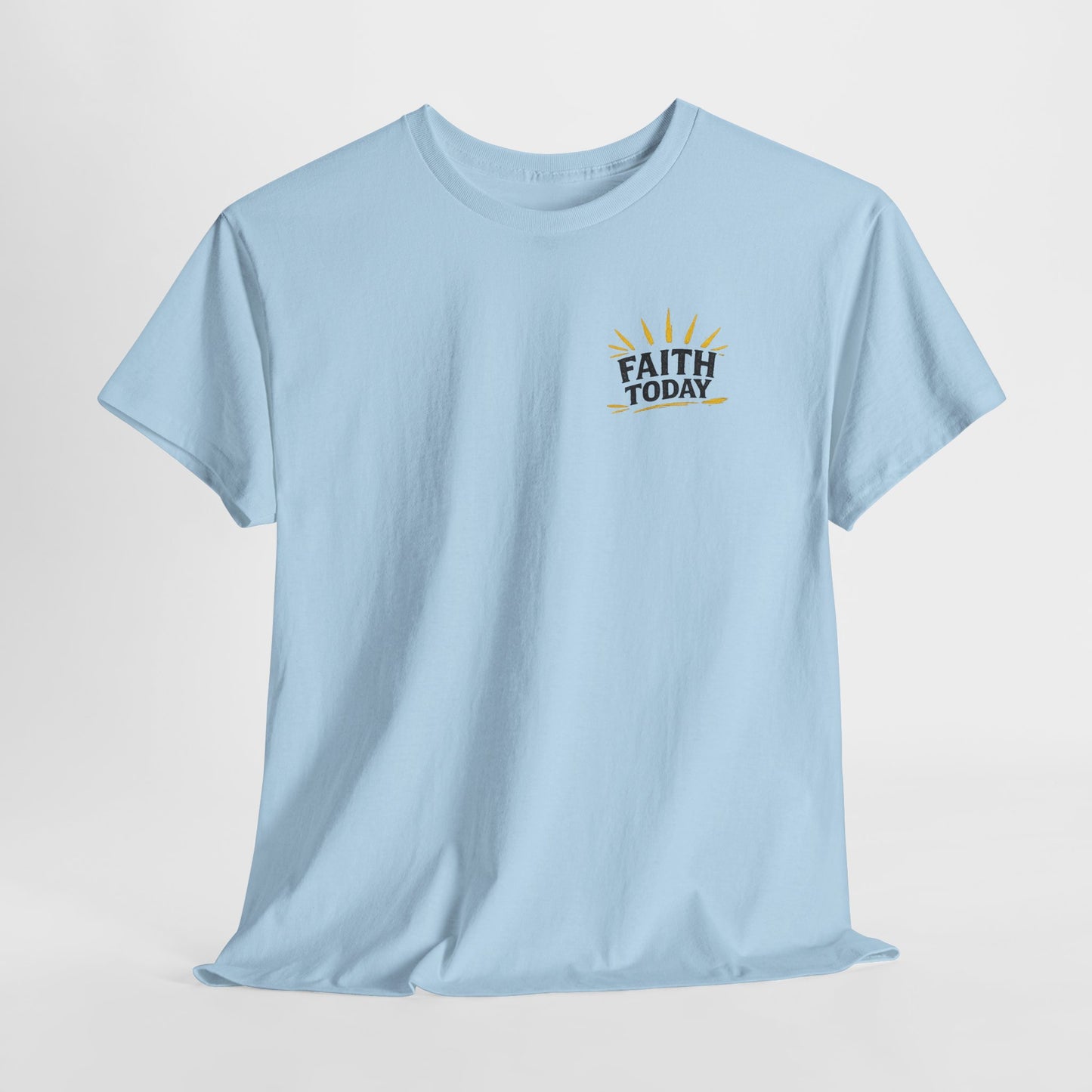 Faith Today Sunset Tee — "Future Forever" Inspirational Christian T-Shirt