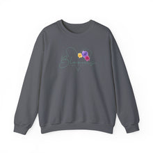 Load image into Gallery viewer, Blooming Love Unisex Crewneck Sweatshirt
