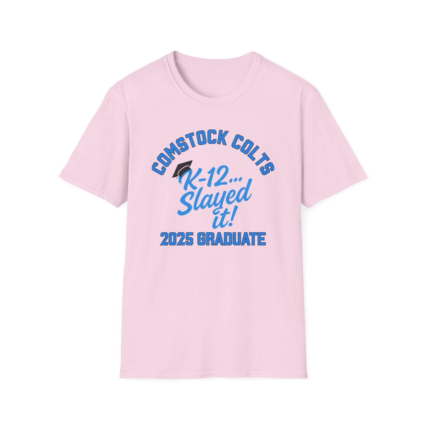 Comstock Colts 2025 Graduate  Soft style Tee