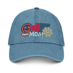 Mom Patch Denim Hat