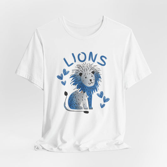 Playful Lion Short Sleeve Tee