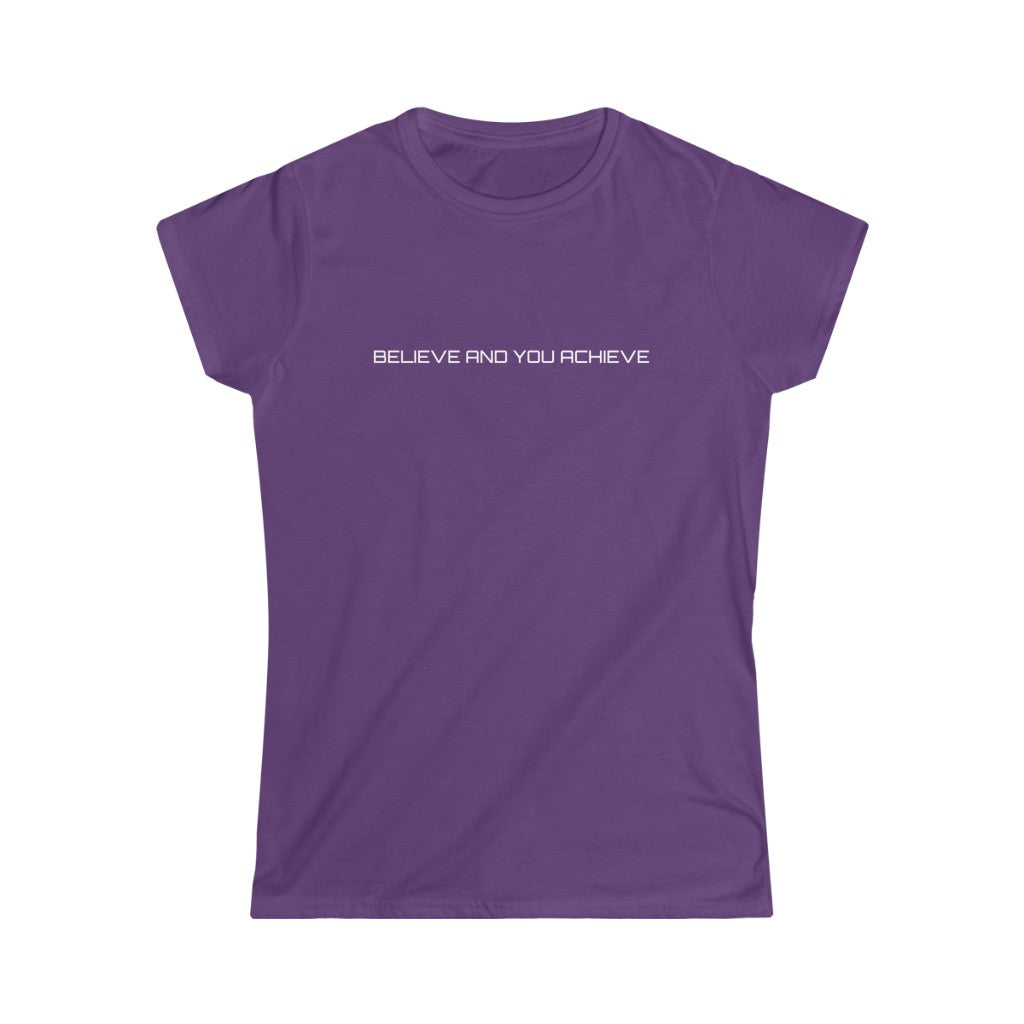 Believe Women's Softstyle Tee