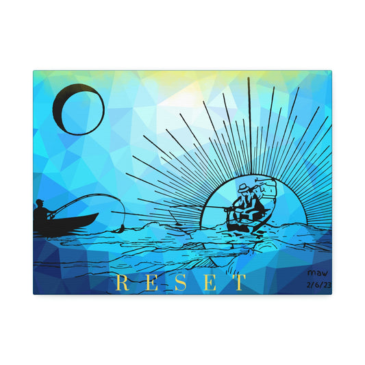 RESET - Canvas Stretched, 1.5''