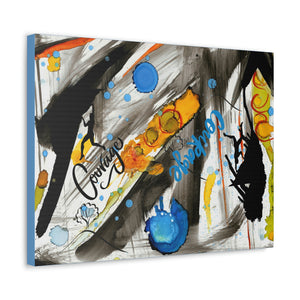 Breakthrough Satin Canvas, Stretched