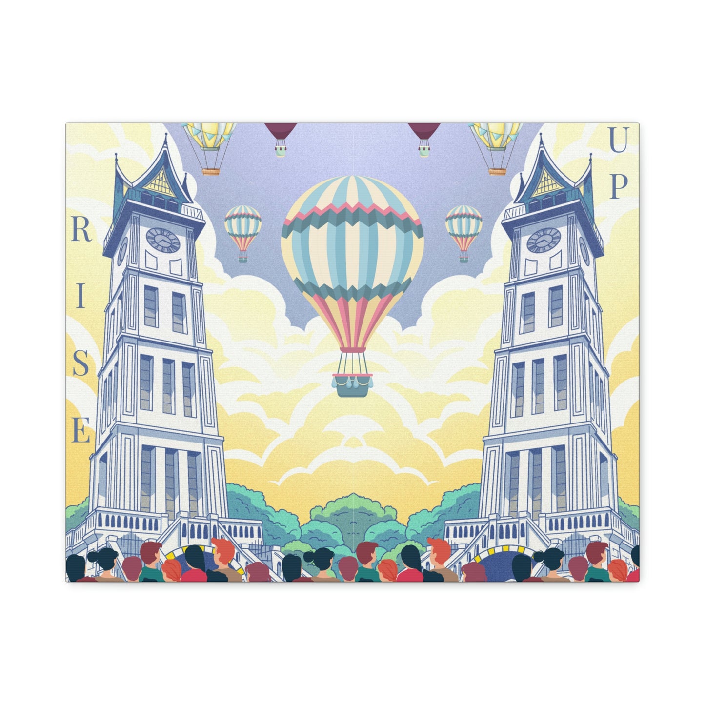 Rise Up - Matte Canvas, Stretched, 1.25"