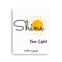 Load image into Gallery viewer, Shine Canvas
